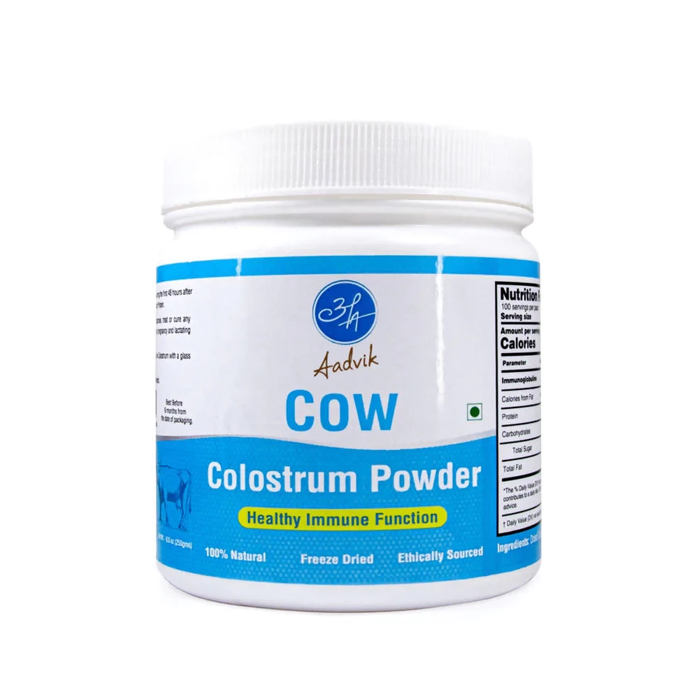 Aadvik Cow Colostrum Powder Freeze Dried, 250 g-1.webp